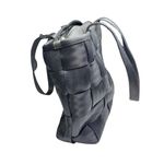 Harveys black medium seatbelt Woven Tote Bag purse structured neutral casual Photo 4