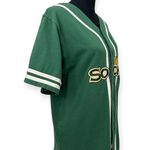 Disney VINTAGE 90s World Goofy No Socks Embroidered Baseball Style Jersey Small Photo 5