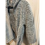Love Tree  Gray Sherpa Hoodie Full Zip‎ Jacket Cozy Warm Womens Photo 2