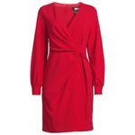 DKNY  Surplice Neckline Twisted Dress NWT - 2‎ Photo 1
