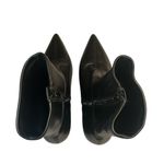 Abound  Black Kitten Heel Faux Leather Ankle Boots(Size 9M) Photo 4