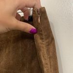 Leather Asymmetrical Skirt Pamela McCoy Collections Size L Photo 4