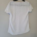 Pure Jill White Muslin Cotton T Photo 3