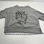 Zadig & Voltaire  Gray Skull‎ Embroidered Women's Top SEE MEASUREMENTS *FLAW Photo 7