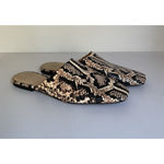 Vince Camuto Women’s Snake Print Leather Mules Size 9 Office Chic Trendy mules Photo 2