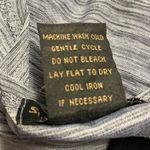 Susan Lawrence  3X Gray and Black Zipper Collar Sleeveless Blouse Photo 4