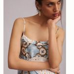 Reformation NWT Aribella Ruffled Printed Silk-Charmeuse Maxi Dress Photo 3