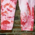 DKNY Custom Tie Dye Capri Denim Jeans Size 4 Photo 9
