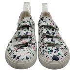 VEJA  Womens Esplar Leather 3 Lock Sneakers Terrazzo Paint Splatter Size US 8 Photo 1