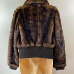 Via vintage victoria secret faux fur short jacket Xs Brown Photo 5