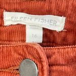 Eileen Fisher  Spiced Pumpkin Straight-Leg Corduroy Pants, Size 16 Photo 3