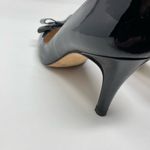 LK Bennett L.K. Bennett Darcia Classic Preppy LK Brogue Black Patent Leather Bow Heels 37 Photo 6