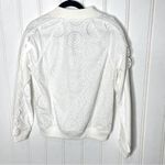 Opening Ceremony White Anglaise Cotton Bomber Eyelet Lace Small NEW 795 Photo 8