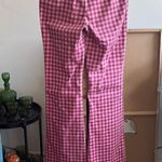 Forever 21 Pink Gingham Pants Photo 2