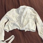 Urban Outfitters New white Knit cropped cardigan and tank top set Photo 9