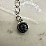 C 1946 hammered disc multi strand silver necklace Photo 3