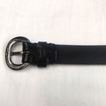 Gap Women's Black Genuine Leather Belt Sz 30 SKU 3842 Photo 4