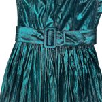 NWT Retrofete Jaden Strapless Belted Long Dress Green Women's Formal S Photo 4