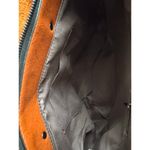 NWOT Faux Leather Tote with Removable Long Strap in Chocolate Brown Photo 7