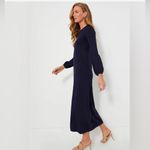 Tuckernuck  Pomander Place Double Knit Lennox Sweater Maxi Dress Navy XS Photo 14