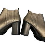 Sam & Libby  Bronze Metallic Ankle Boots Photo 9