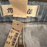 Madewell womens 9” High Rise Skinny Jeans Size 37 24W button up Plus size NWT Photo 8
