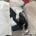 Lisa Vicky Black Sheep Nappa Leather Vital Slip On Heel Sandal Open Toe 7 Photo 2