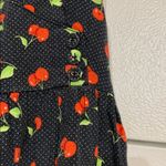 Urban Outfitters  WOMENS CHERRY POLKA DOT HALTER MINI DRESS LARGE Photo 3