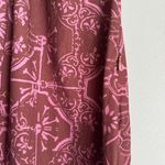 prAna Opal Dress Racerback Performance Jersey Knit Vino Tiles Size Medium Photo 8