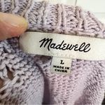 Madewell Women’s Floral Pointelle Pullover Pink Cotton Sweater Sold Out Online L Photo 8