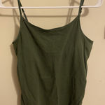 Mossimo Supply Co Dark Green Camisole Tank Top Photo 0