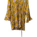 Xhilaration Xhilaraion Women Long Sleeve Dress Size Large Lace Crocheted‎ Cottagecore Floral Photo 0