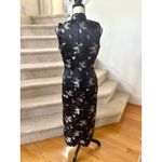 Robbie Bee Vintage Y2k Black Lavender Silver Qipao Kimono Fairy Whimsigoth Dress Photo 2