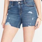 *HP!* distressed denim high waisted shorts (5”) Size 2 Photo 0