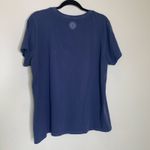 Life is Good XL V Neck Blue T shirt SOAP phrase Photo 5