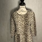ZARA  Animal Print Long Sleeve Dress Size XS Photo 10