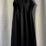 Vintage Van Raalte sleek minimalist black slip dress lingerie coqutte vixen 34 Photo 0