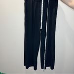 Cider BNWOT  women’s stretch wide leg Black Pants pockets size large high waisted Photo 2