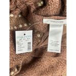 Maurice's  Scarf Womens Sweater Knit Fringe Rust Cream Soft One Sz 25”x 74” Photo 5