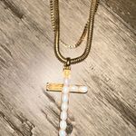 Altar'd State Necklace Set Cross Photo 2