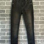 Hudson Jeans HUDSON LYNNE HIGH WAIST SUPER SKINNY FLAP JEAN 24 • BLACK LIGHT WASH NEW Photo 0