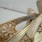 Anne Klein Cream Lace Peep-Toe Heels 6.5 Photo 2