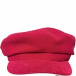 ZARA  red Corduroy newsboy Cap Photo 1