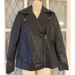 Universal Threads NWT Universal Thread Women's Moto Faux Leather Jacket Black, Size Xsmall Photo 2