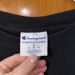 Champion  Black and Pink Men's Crewneck Sweater Photo 2