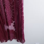 Rebellion Again Sheer Lightweight Cardigan Red Photo 7