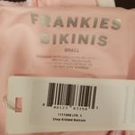 frankie's bikinis ๐๐ Anna Ribbed Top (M) + Shea Ribbed Bottom (S) Love Pink NWT Photo 10