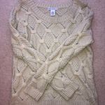 Body Central Tan Knit Sweater Photo 0