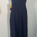 Emerald Sundae  Juniors' Blue High-Slit Spaghetti Strap Gown Size Medium NWT Photo 6