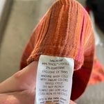 Toad & Co Maj Hemp Wide Leg Pants in Rockrose Striped Print Size Large Pink Photo 3